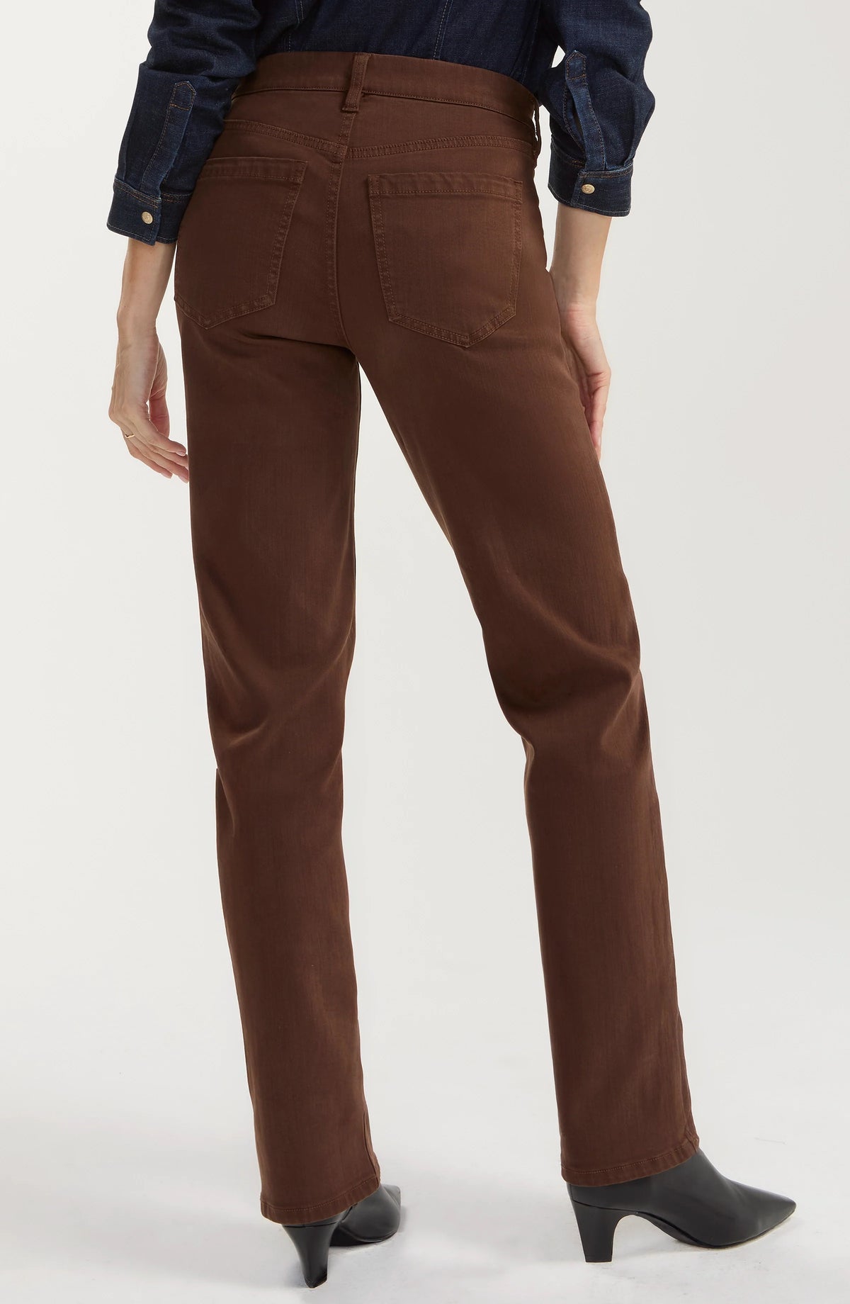 Kennedy Straight Pant - Brown