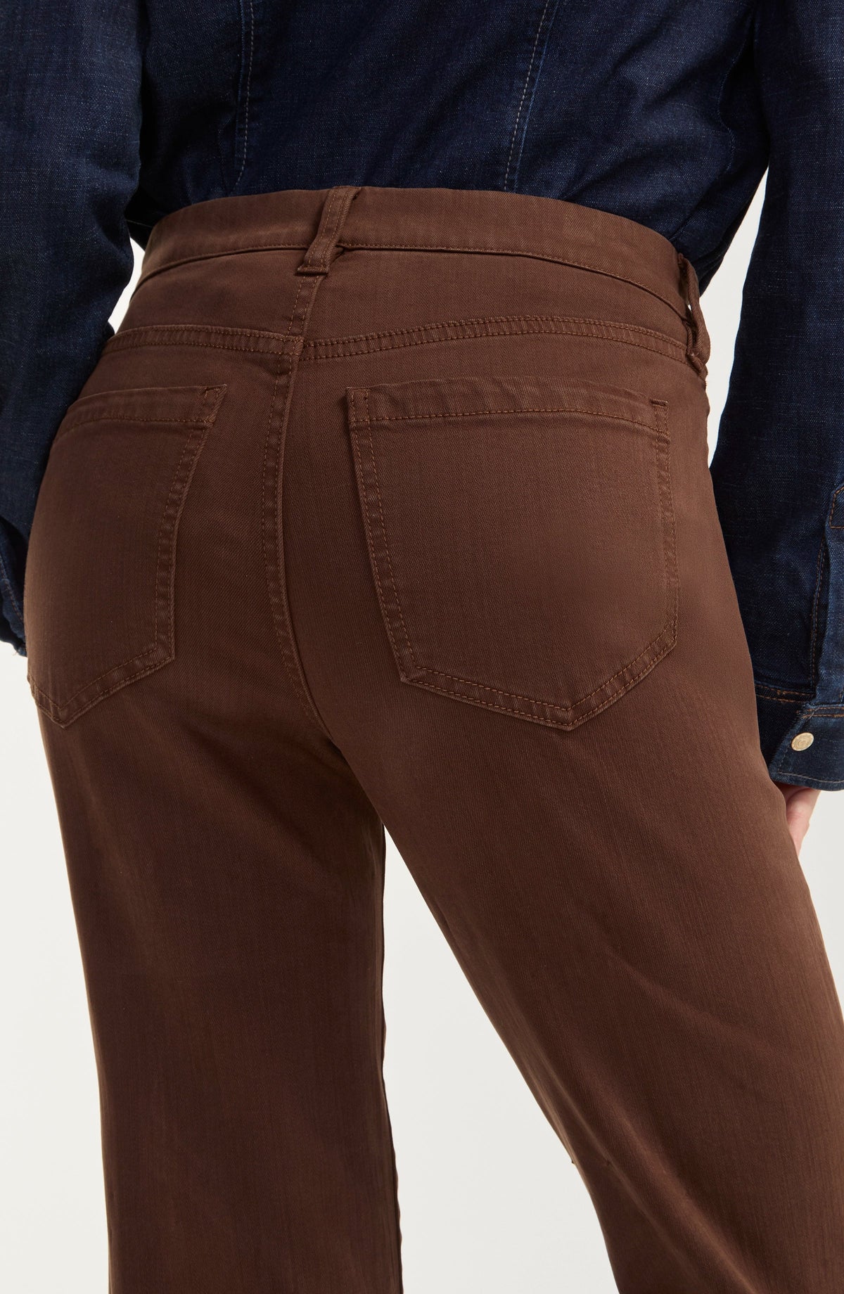 Kennedy Straight Pant - Brown
