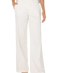 Kelsey Wise Leg Trouser - Bone