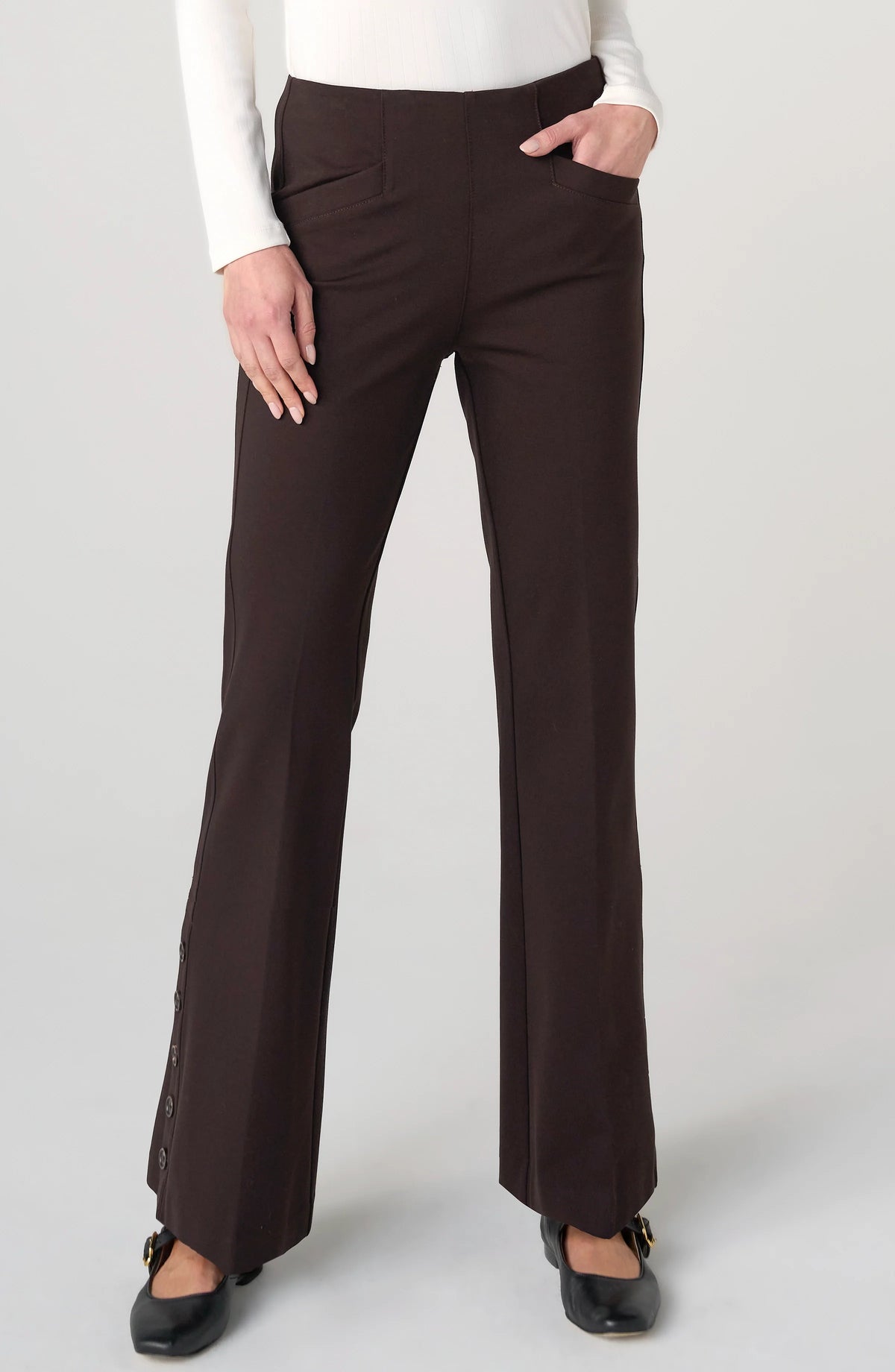 Stella Flare Pant - Truffle