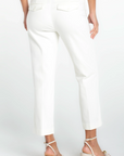 Crop Trouser Pant - Whipped Cream