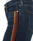 Stride Wide Leg - Velvet Trim