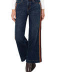 Stride Wide Leg - Velvet Trim