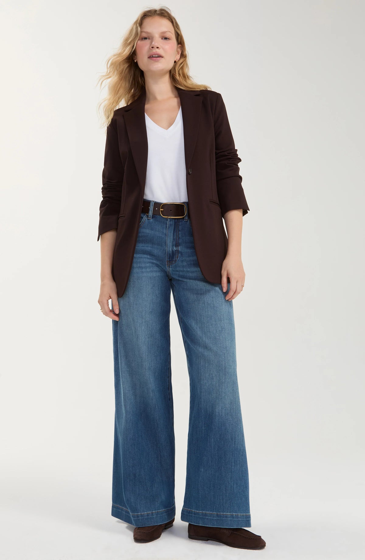 Kit Wide Leg Jeans - Autumn Fade