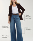 Kit Wide Leg Jeans - Autumn Fade