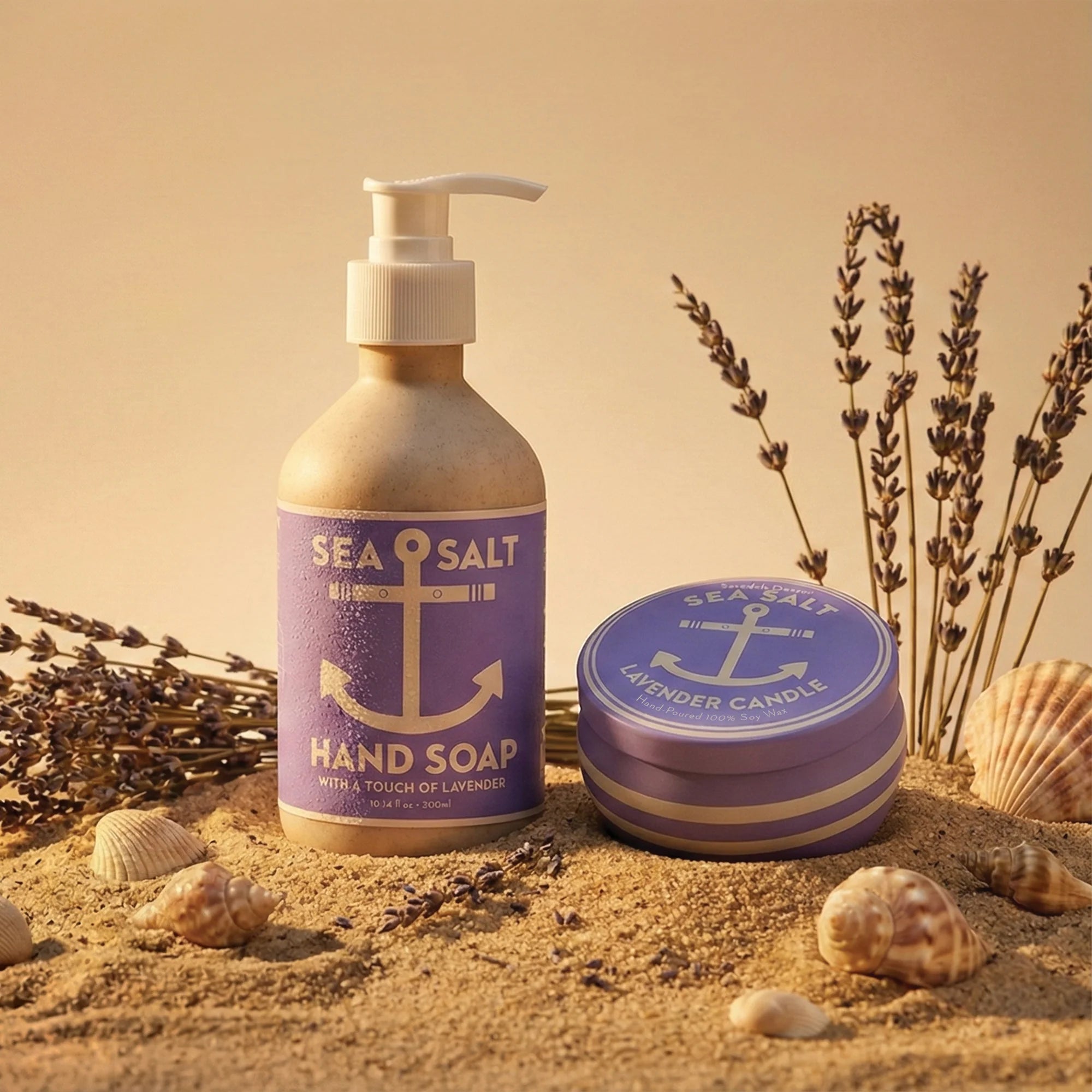 Lavender Sea Salt Hand Soap