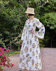 Lugano Maxi Dress - Multi Botanical