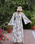 Lugano Maxi Dress - Multi Botanical