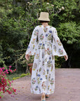 Lugano Maxi Dress - Multi Botanical