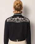Charro Blouse - Tabasco Noir