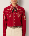 Rodeo Blouse - Red River
