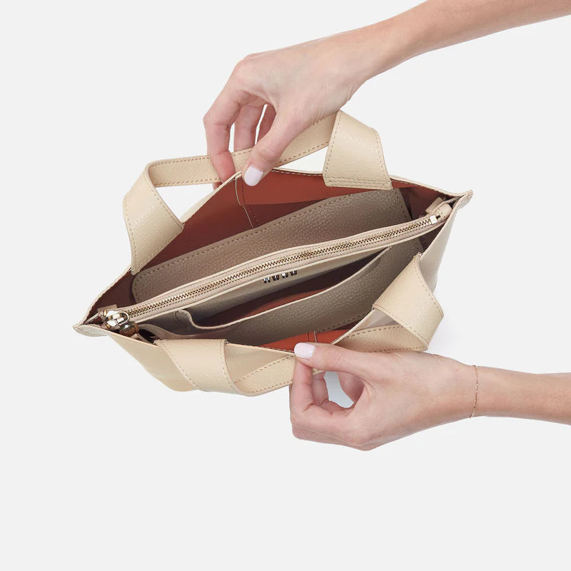 Vida Small Tote - Almond