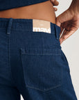 Siena Jean - Dark Linen Denim