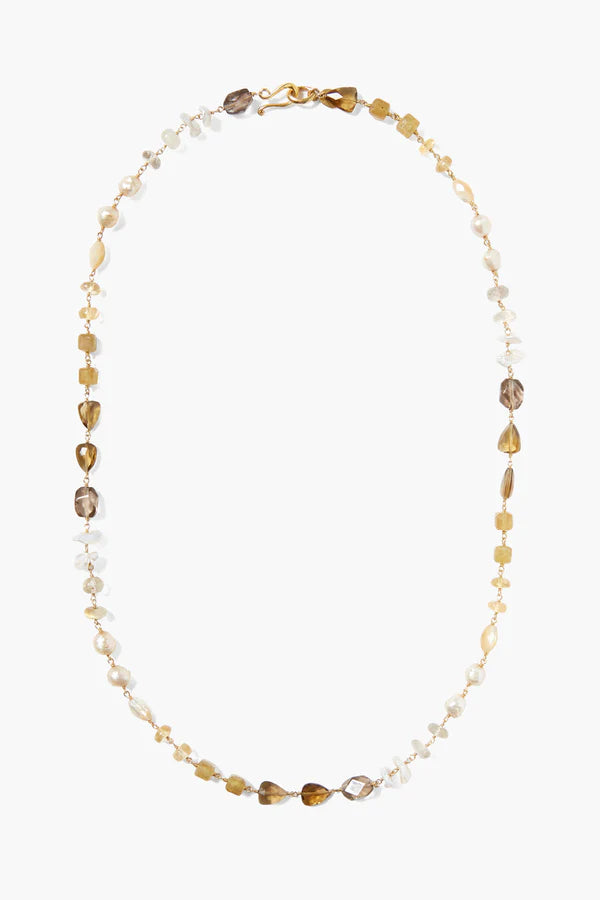 Chan Luu Mixed Stone Necklace - Natural