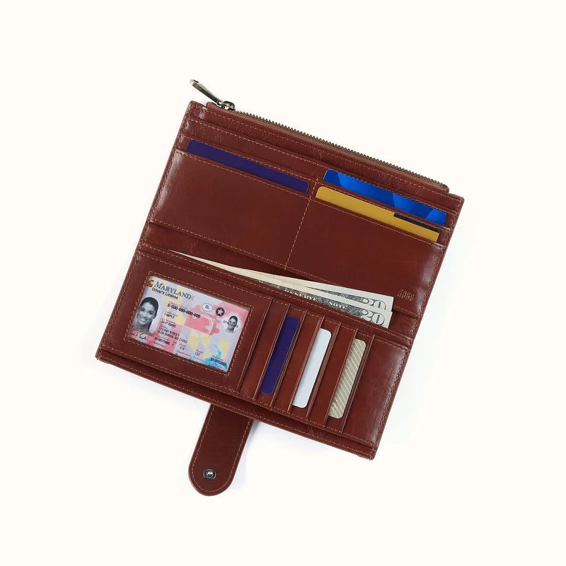 Dunn Continental Wallet - Harvest Root