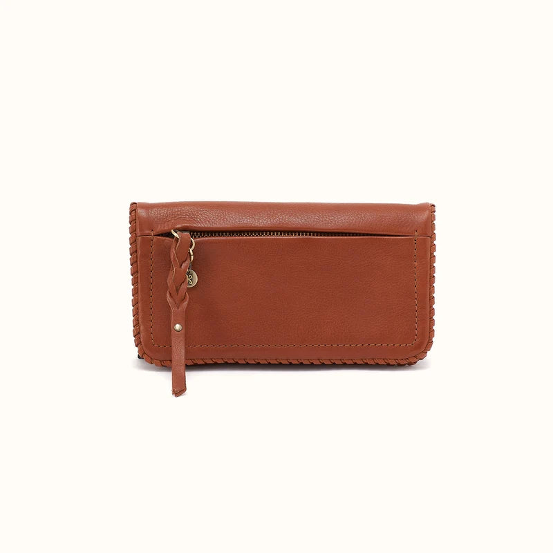 Lumen Continental Wallet - Kindling Brown