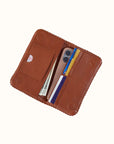 Lumen Continental Wallet - Kindling Brown