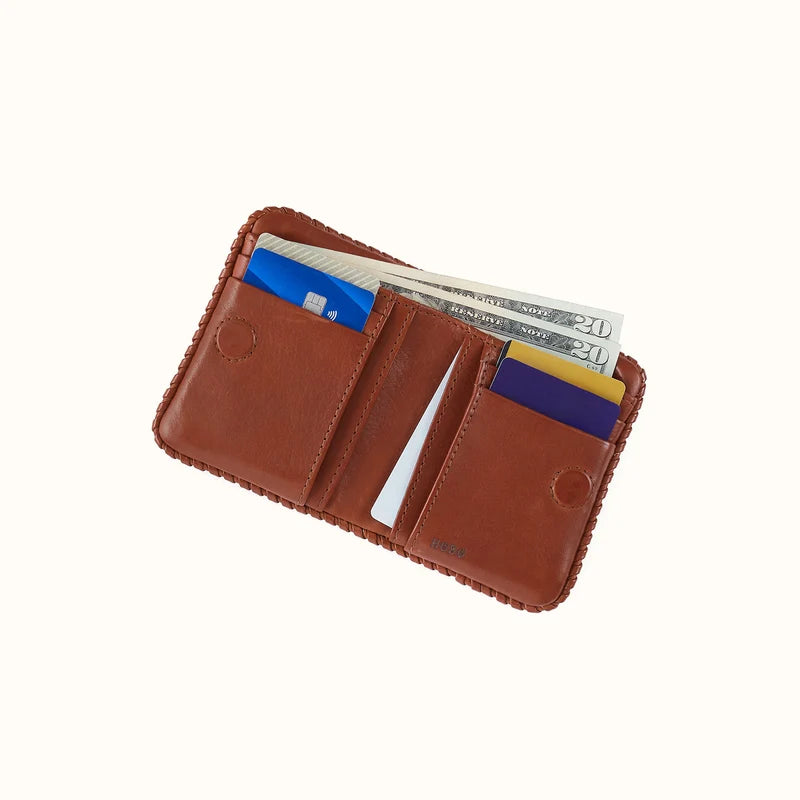 Lumen Mini Wallet - Kindling Brown