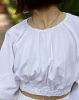 Newport Top - White