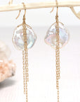 Pearl Spark Earrings