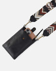 Cass Phone Crossbody - Black