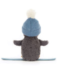 Peanut Penguin Snowboarding - Small