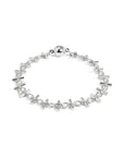 Bar Link Magnetic Bracelet - Silver