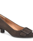 Sadie Kitten Heel - Chocolate