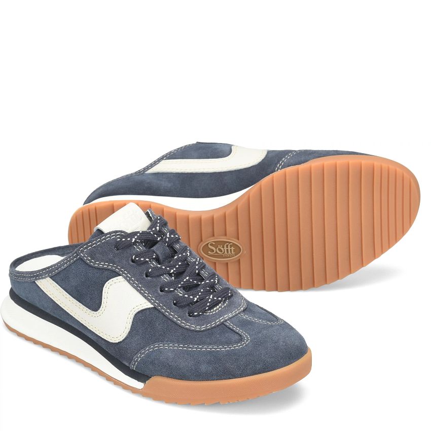 Kassie Mule Sneaker - Navy