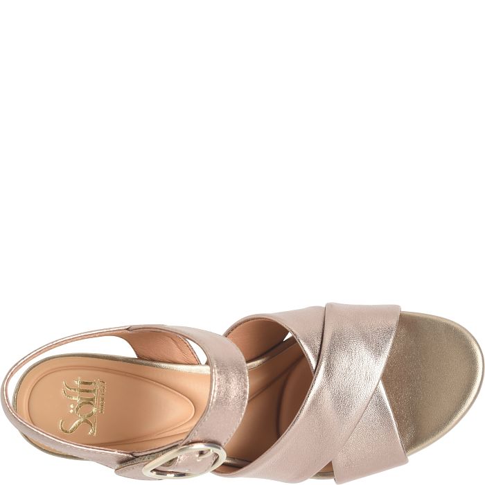 Lizzie Metallic Heel - Espresso