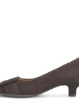 Sadie Kitten Heel - Chocolate