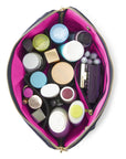 Kusshi Signature Makeup Bag - Navy & Pink