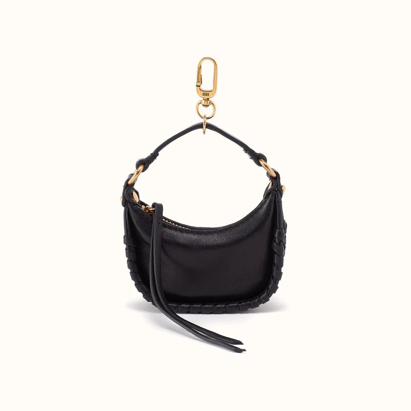 Mia Micro Bag Charm - Black