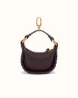 Mia Micro Bag Charm - Dark Cherry