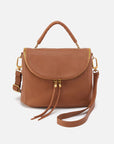 Fern Top Handle Satchel - Warm Honey