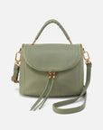 Fern Top Handle Satchel - Watercress