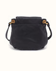 Hobo-Fern Zip-Flap Crossbody - Black