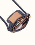 Fern Zip-Flap Crossbody - Ink Navy