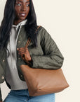 Softie Tote - Timber Brown