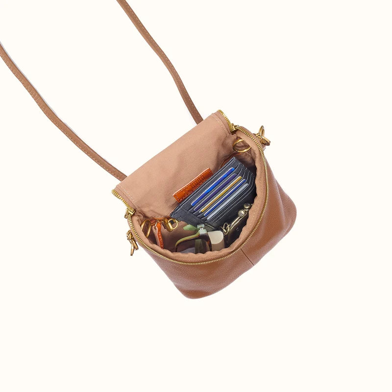 Fern Duo Crossbody - Timber Brown