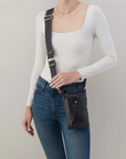 Cass Phone Crossbody - Black