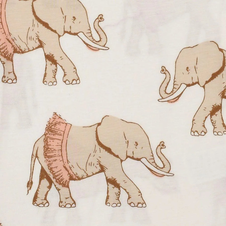 Tutu Elephant Kerchief Bib