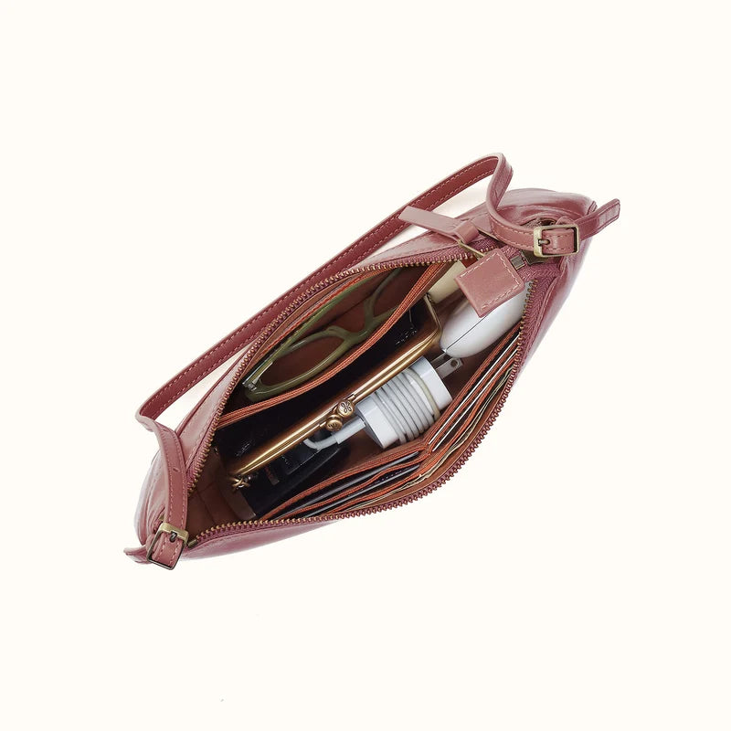 Scottie Slim Shoulder - Rosewood