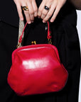 Alba Frame Crossbody - True Red