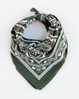 Western Bandana - Olive