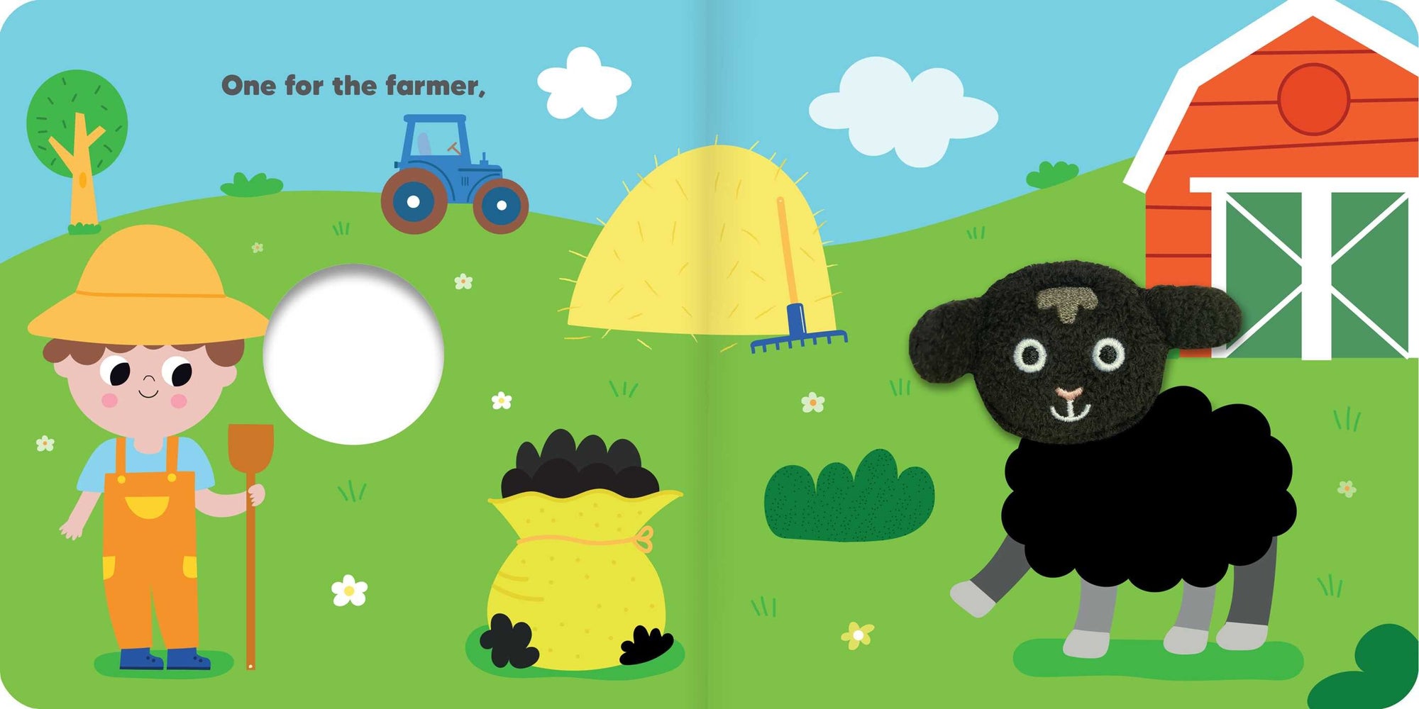 Baa Baa Black Sheep Finger Puppet Book