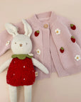 Strawberry Baby Cardigan