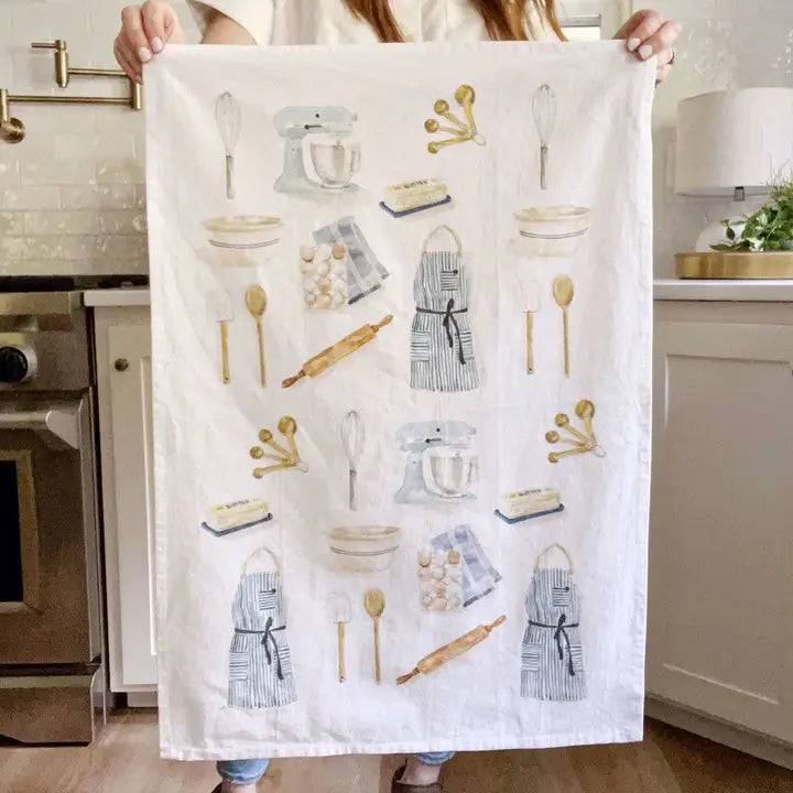 Tea Towel - Baking