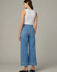 Ellia Wide Leg Ankle Jeans