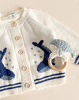 Cotton Whale Cardigan